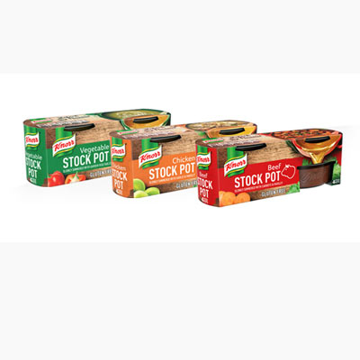 Knorr Assorted Stock Pot 4 Pack (4 x 28g)